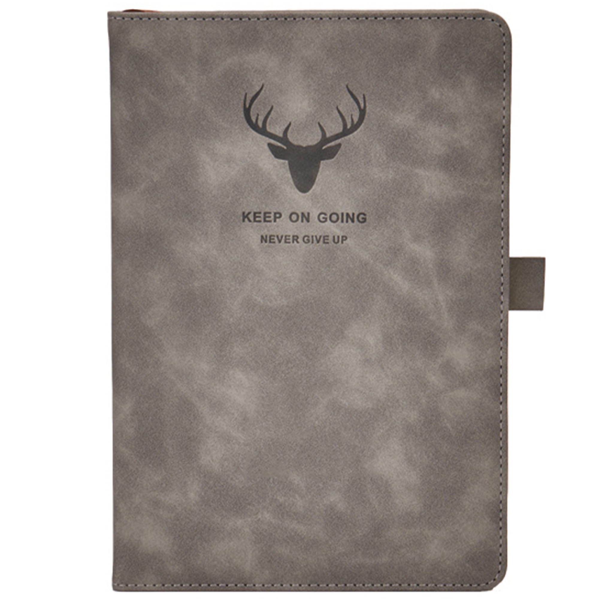 A5 Faux Leather Hardcover Notebook w/Lined Pages 2