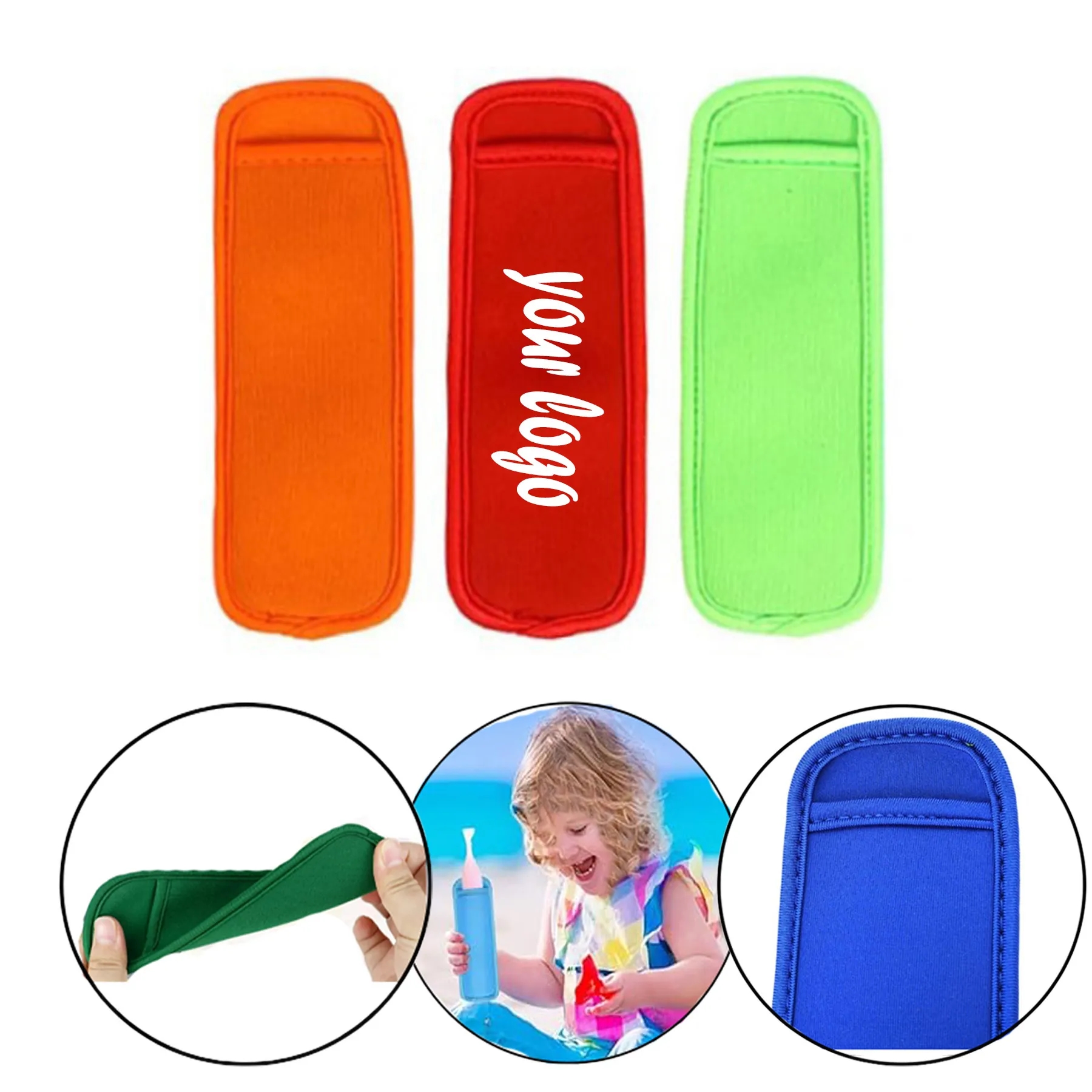 Neoprene Antifreezing Popsicle Holders Bags 2