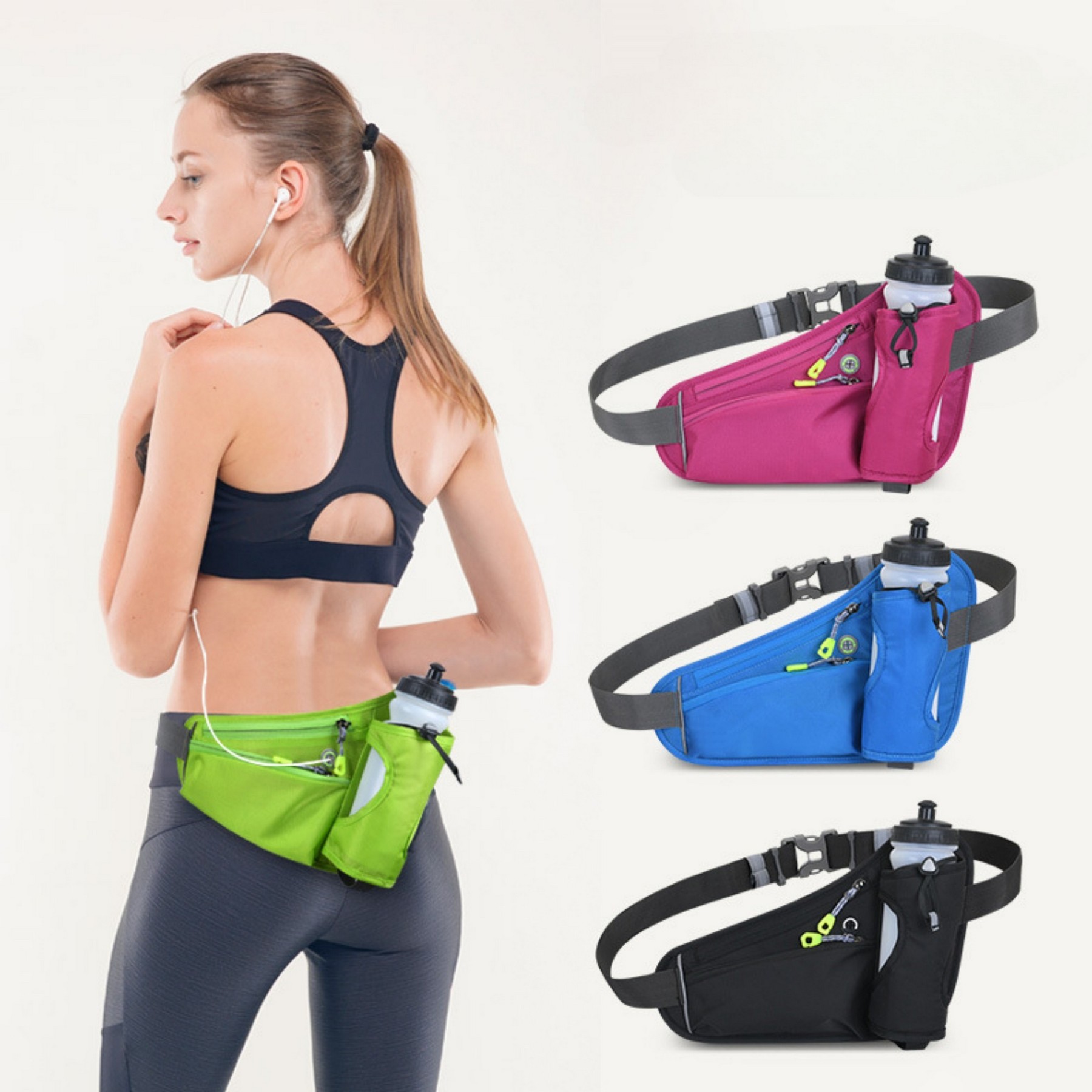 Fanny Pack With Bottle Holder 2