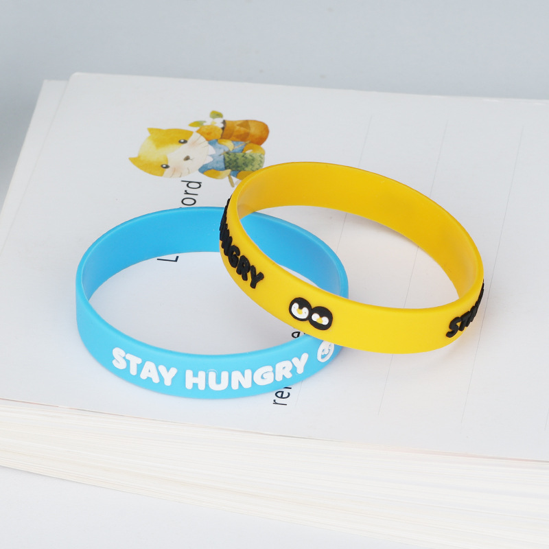 Custom Anti-Mosquito Embossed Silicone Wristbands 2