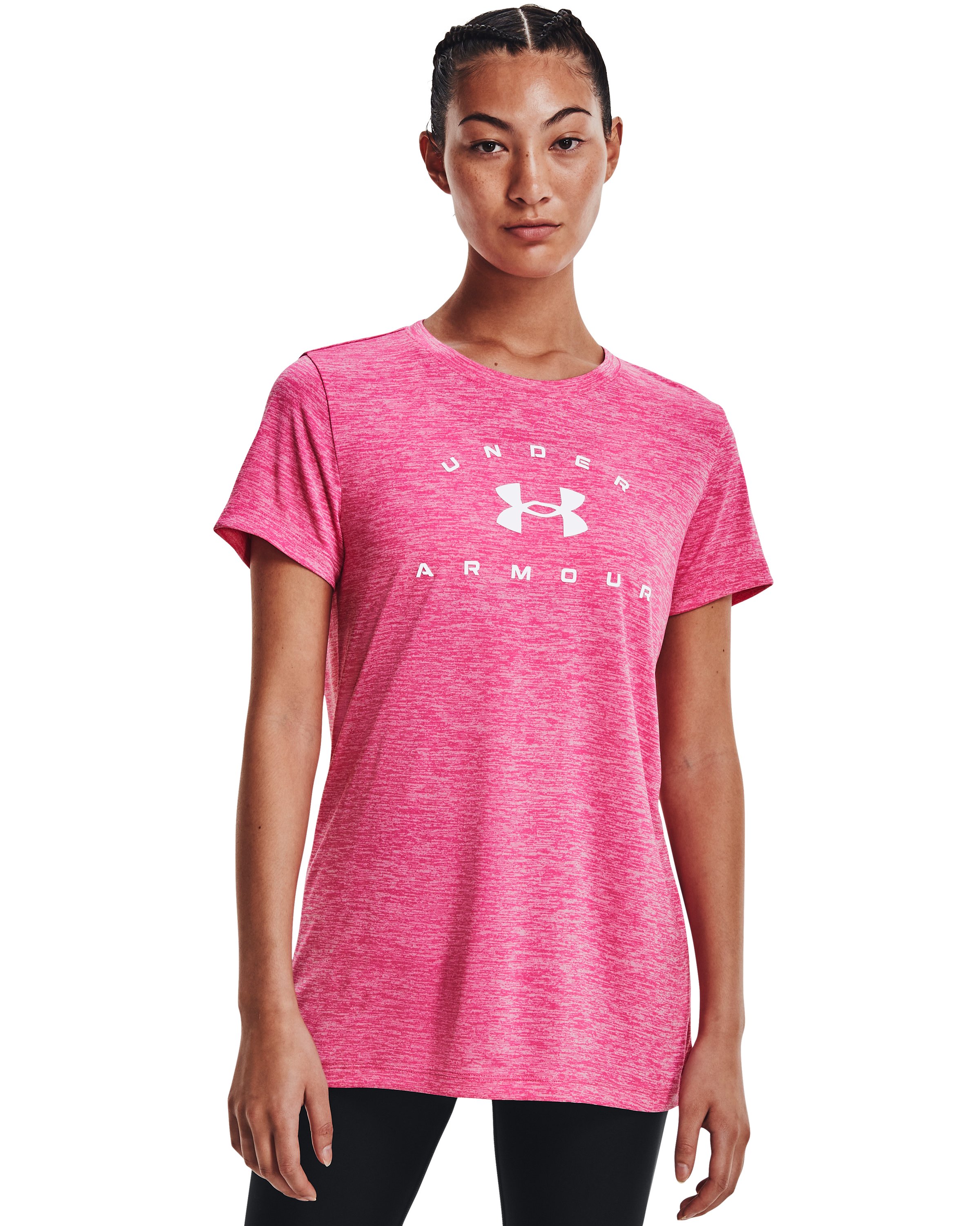 Women's UA Tech Twist Arch Short Sleeve  6