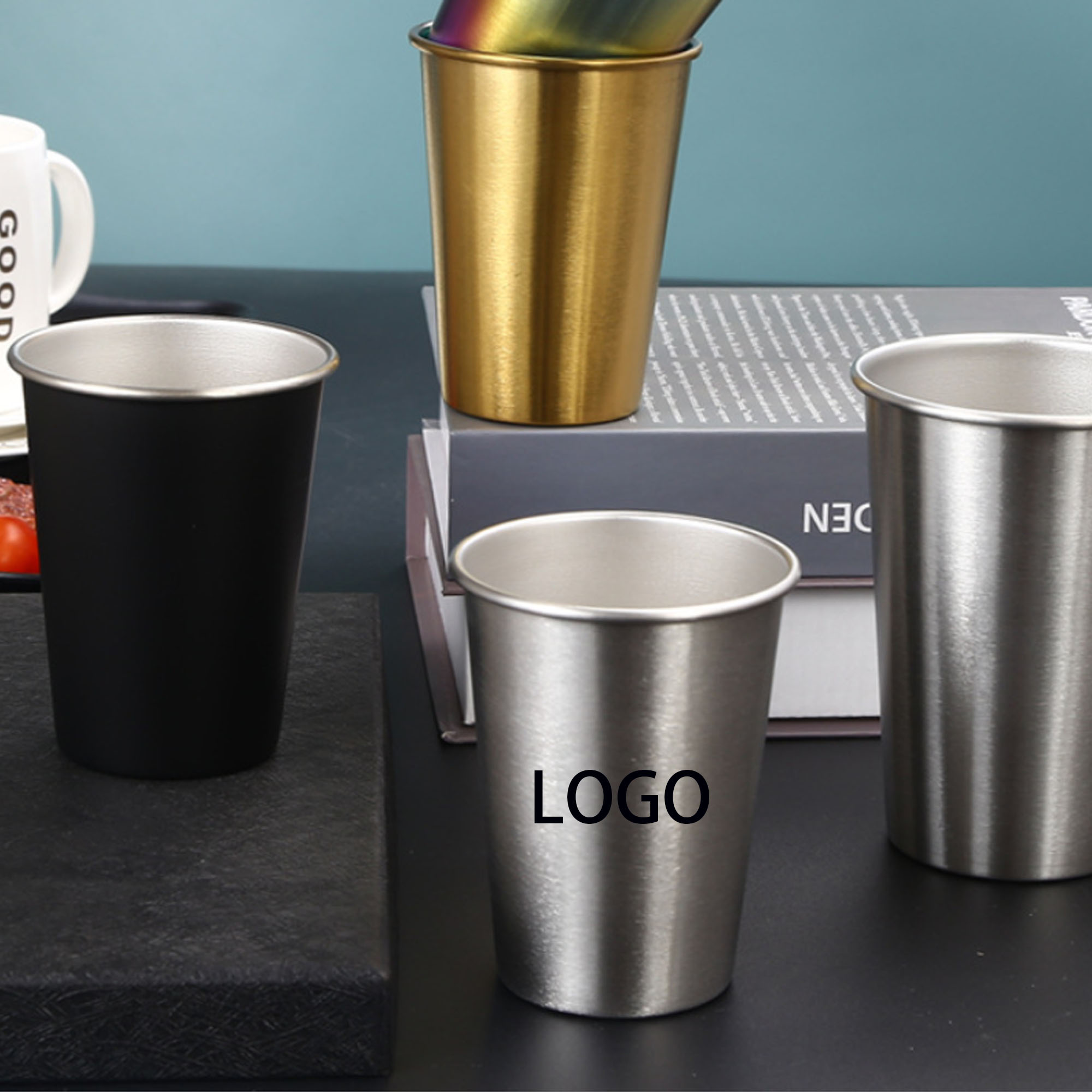 304 Stainless Steel Nordic Industrial Mug 2