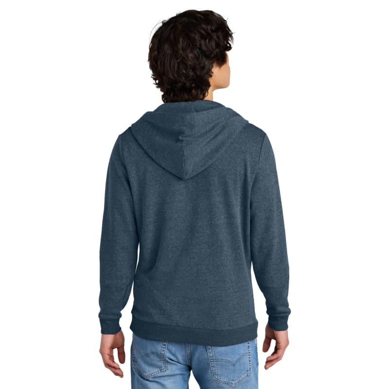 District Perfect Tri Fleece Full-Zip Hoodie, custom hoodie or sweatshirt with logo imprint 22