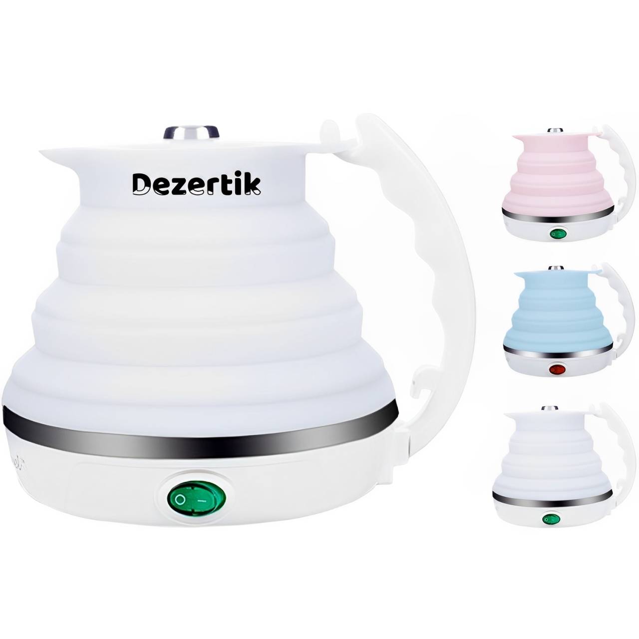 Smart Foldable Travel Kettle: Thermostatic, Ideal 3