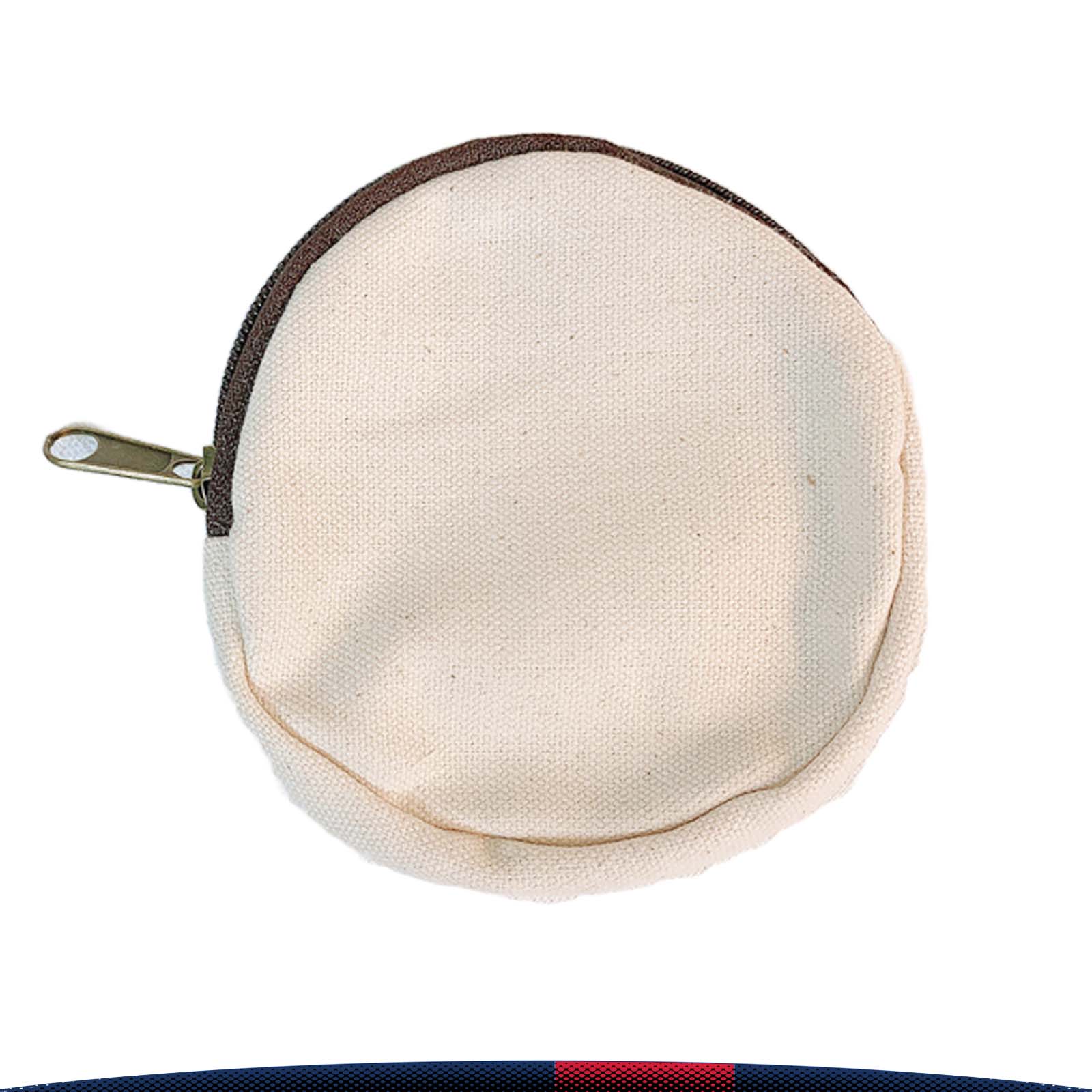 Canvas Round Coin Bag 9