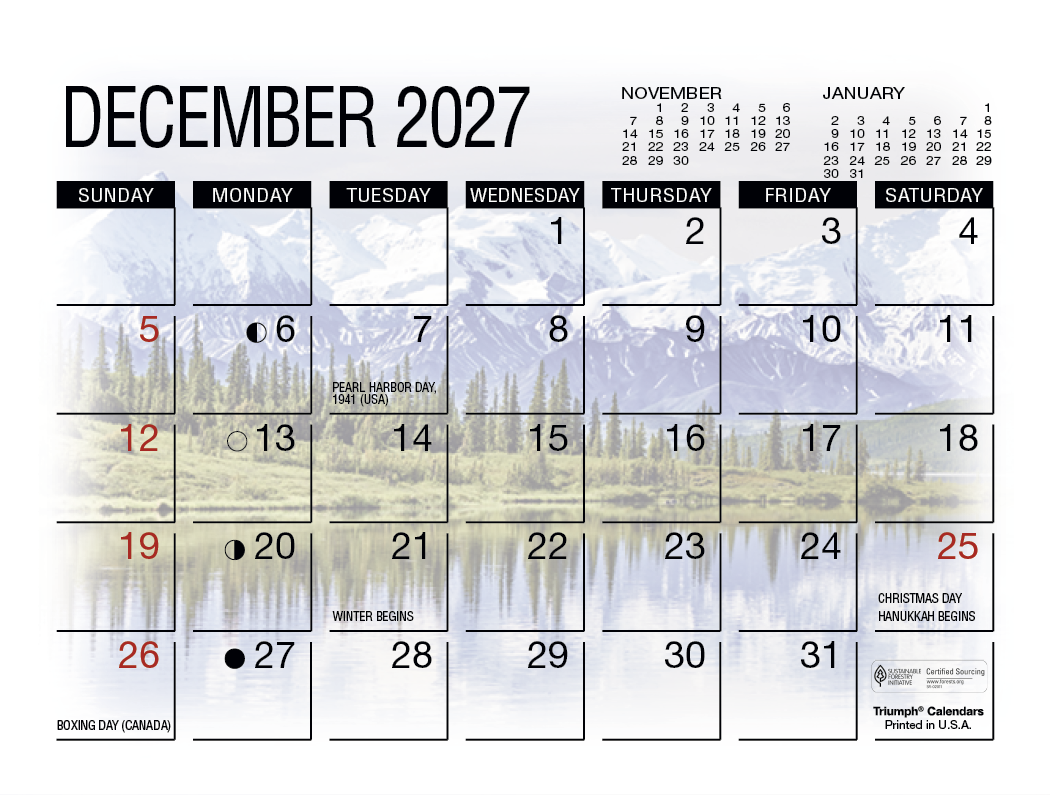 Triumph® Calendars America's Beauty Desk Calendar 49