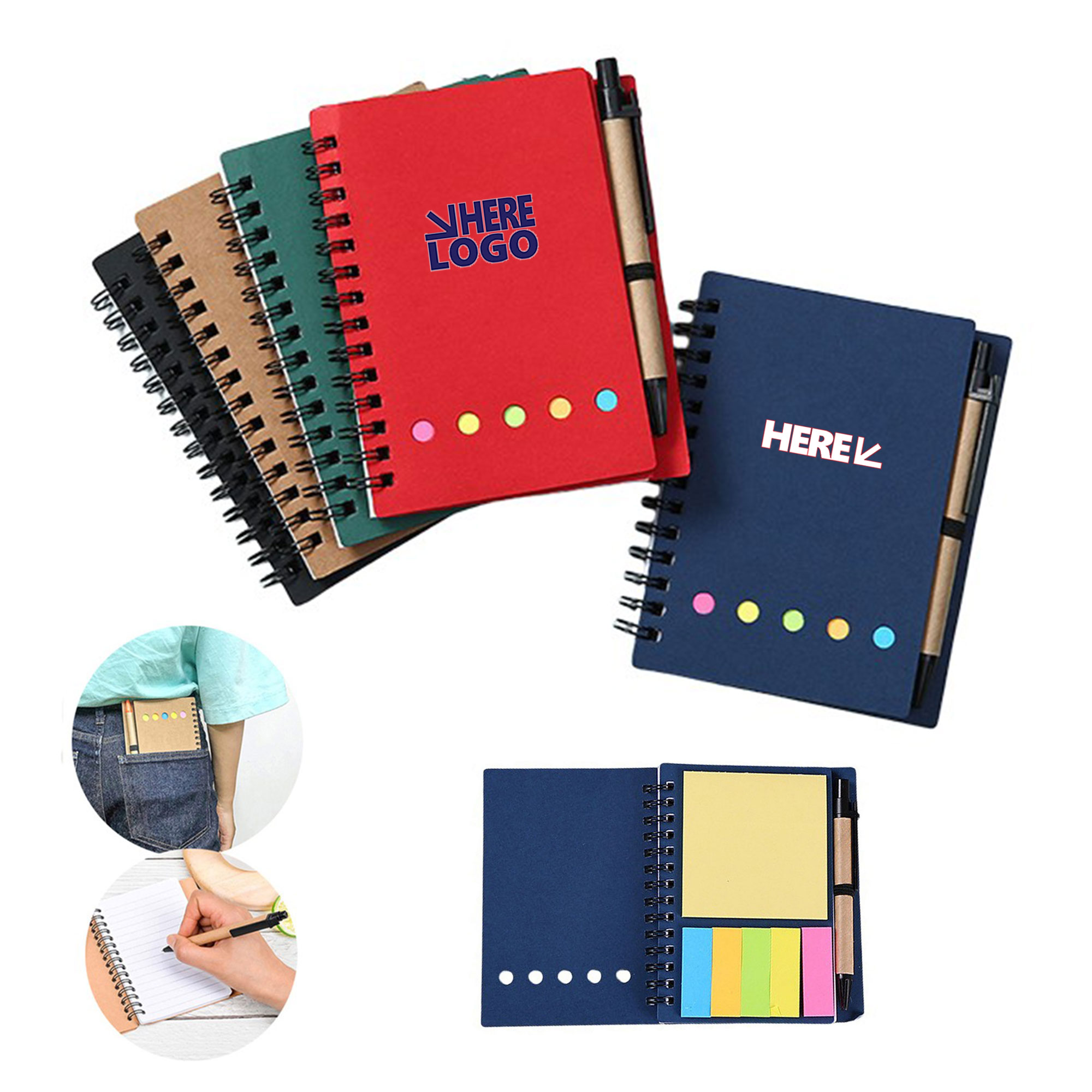 Spiral Notebook Set With Accessories 2