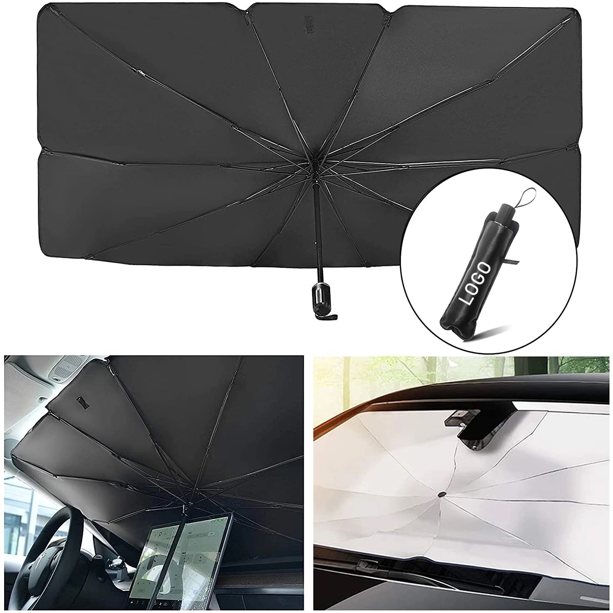 Foldable Car Windshield Sun Shade 3