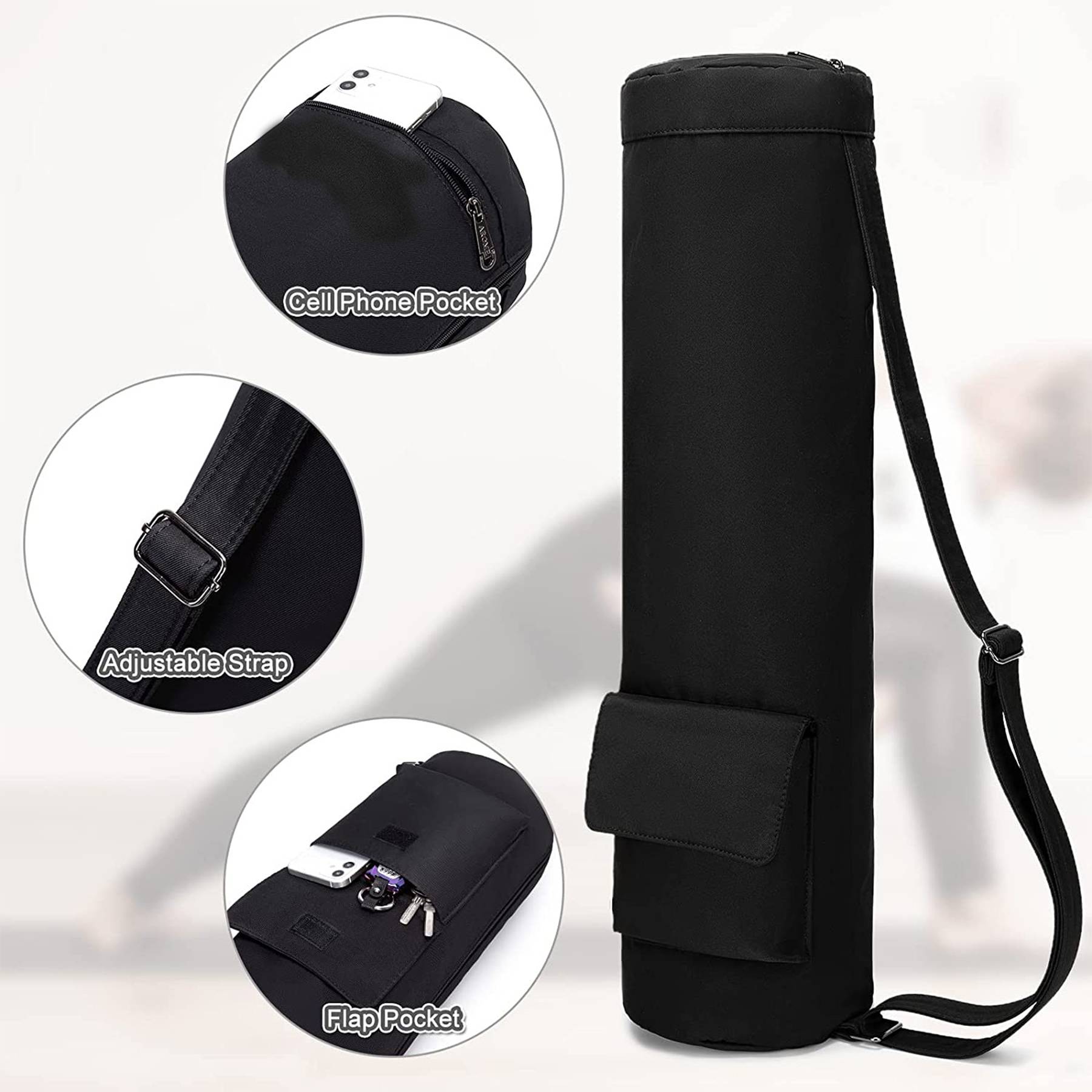 Oxford Multifunctional fitness yoga mat storage bag 14