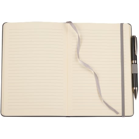 5.5" x 8.5" FSC® Recycled Ribbed Bound Journal 10
