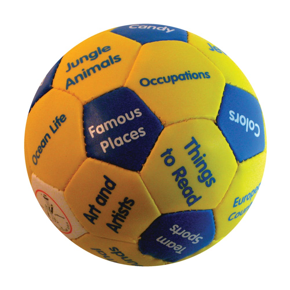Thumball: Category Mania - Blue Yellow 4" 2