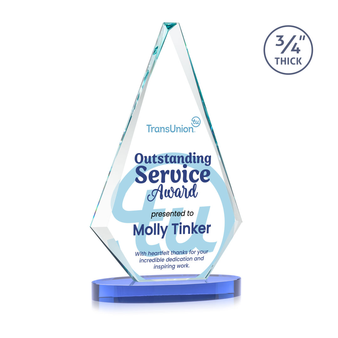 Windsor VividPrint™ Award on Alberton Base - Sky Blue 11