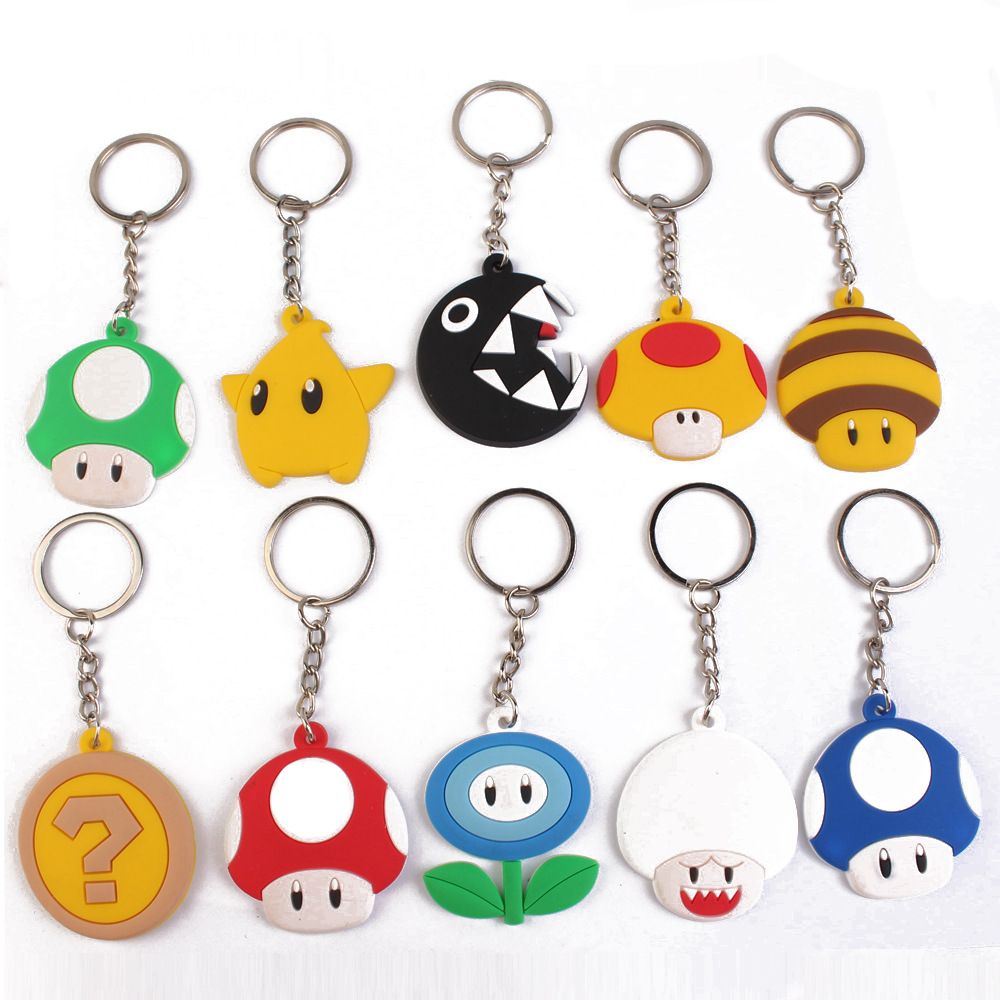 Custom Shaped PVC Key Tag 2