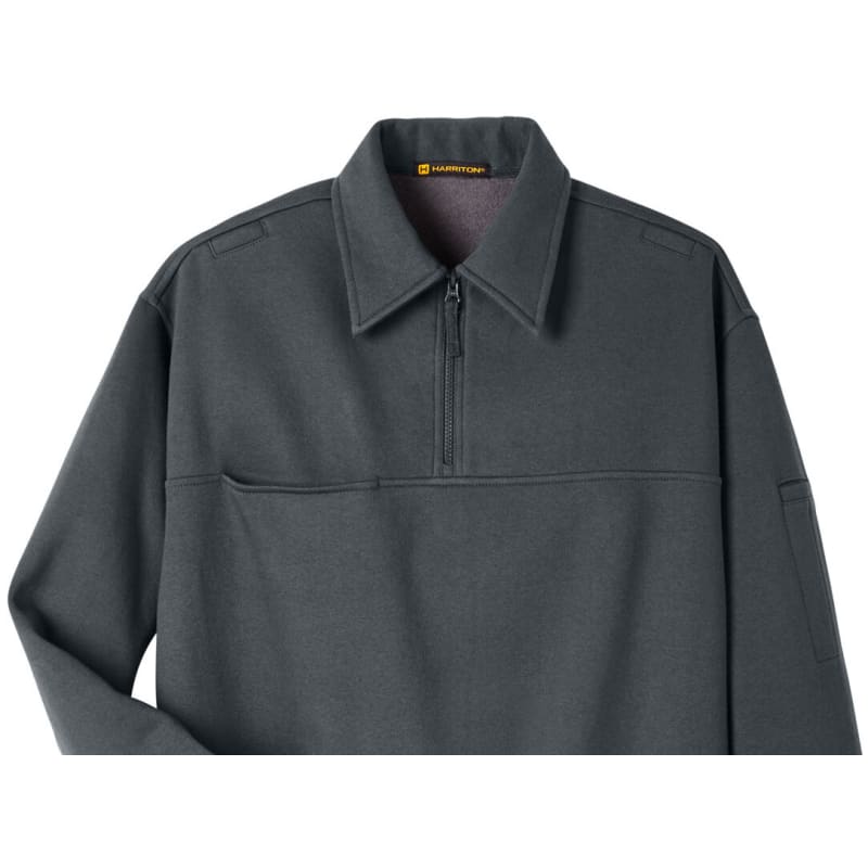 Harriton Men's ClimaBloc™ Heavyweight Quarter-Zip 3