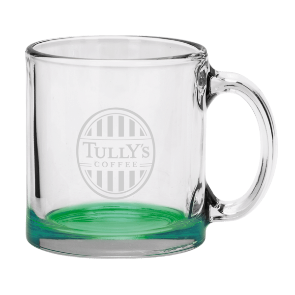 Red Eye 13 oz Libbey Clear Glass Coffee Mug 62