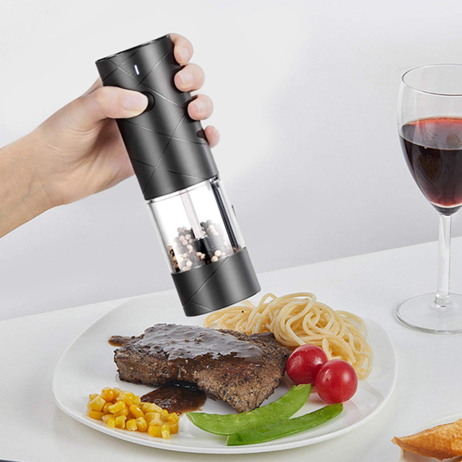Gravity Electric Salt and Pepper Grinder Set 9