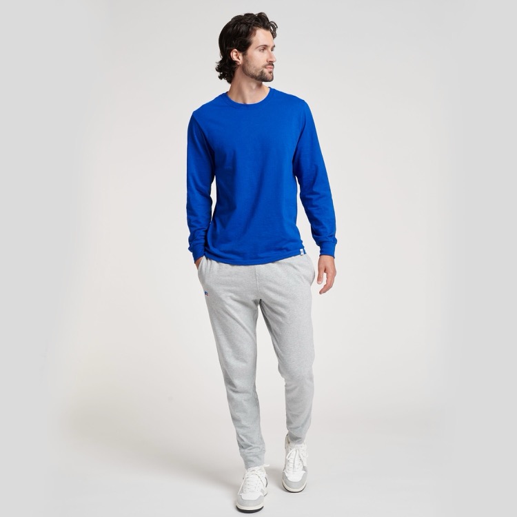 RUSSELL ATHLETIC DRI-POWER® CVC Performance Unisex Long-Sleeve T-Shirt 19