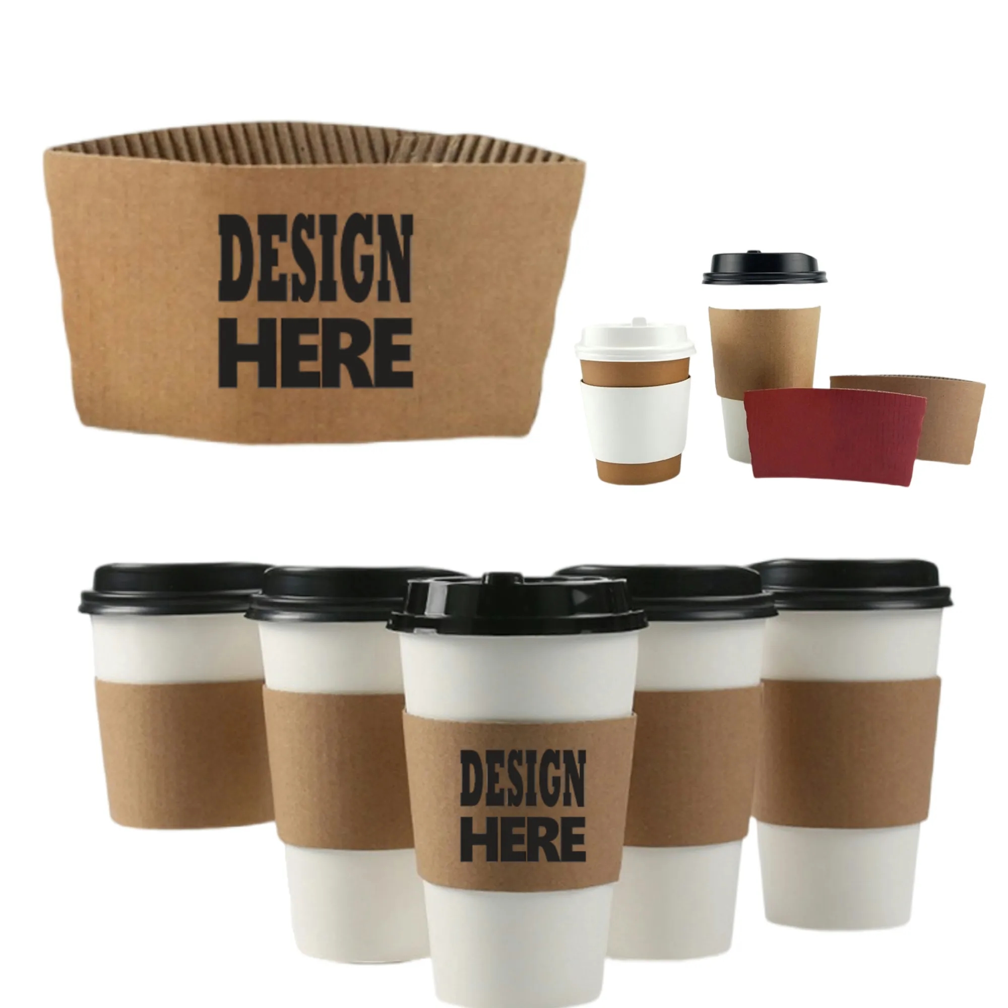 Coffee Cup Beverage Holder Sleeve 5