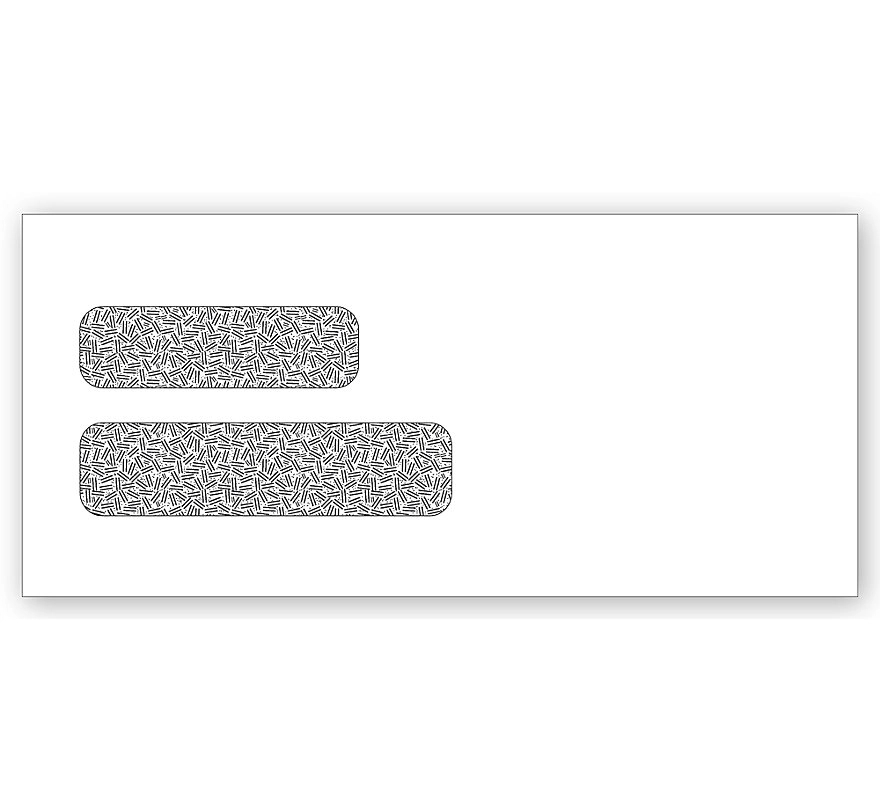 Envelopes - Double Window, Confidential 4