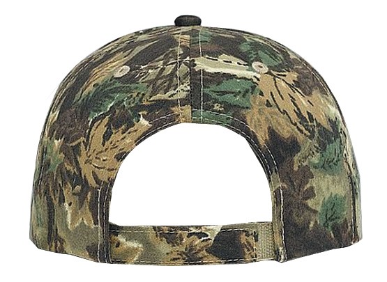 OTTO CAP® Camouflage 6 Panel Low Profile Baseball Cap 17