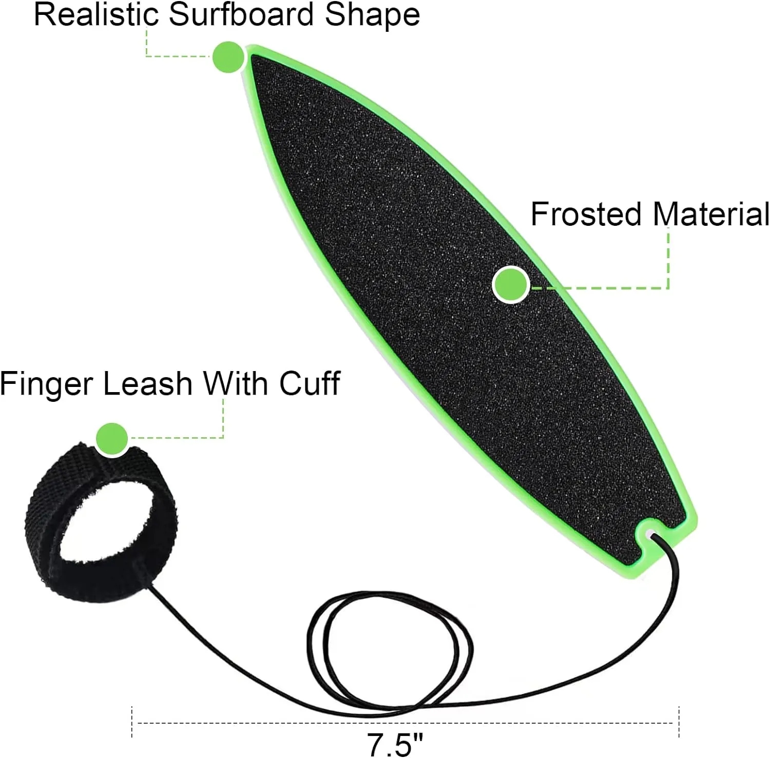 Mini Finger Surfing Board with String 3