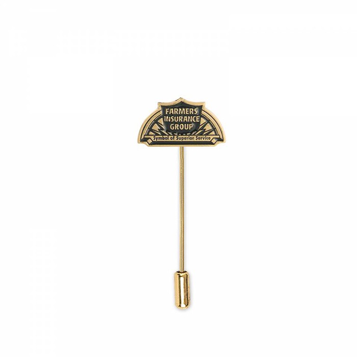 Classicl Lapel Pin (Up to 0.75 in) with Scarf pin 1