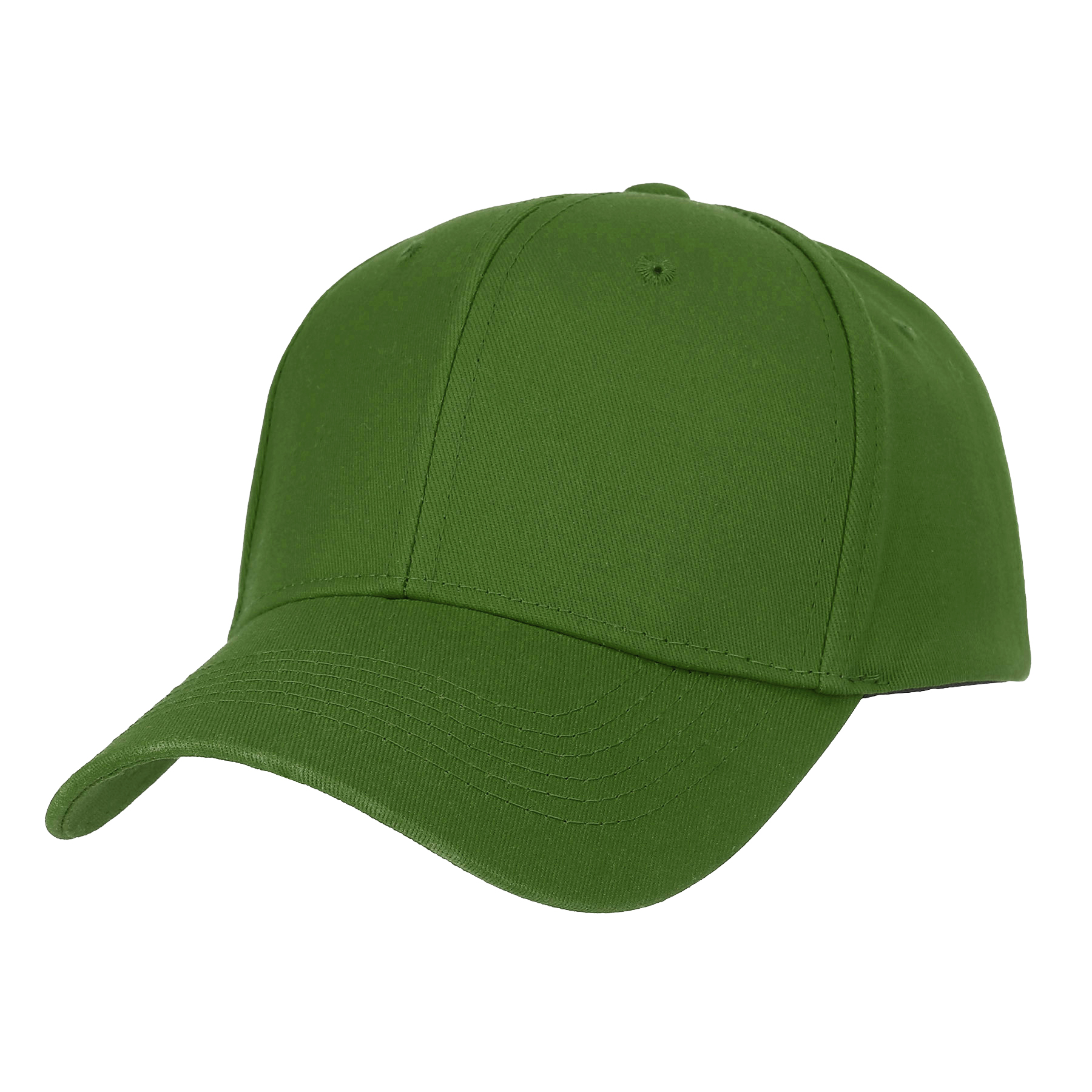 6 Panel 100% Cotton Twill Baseball Cap 2