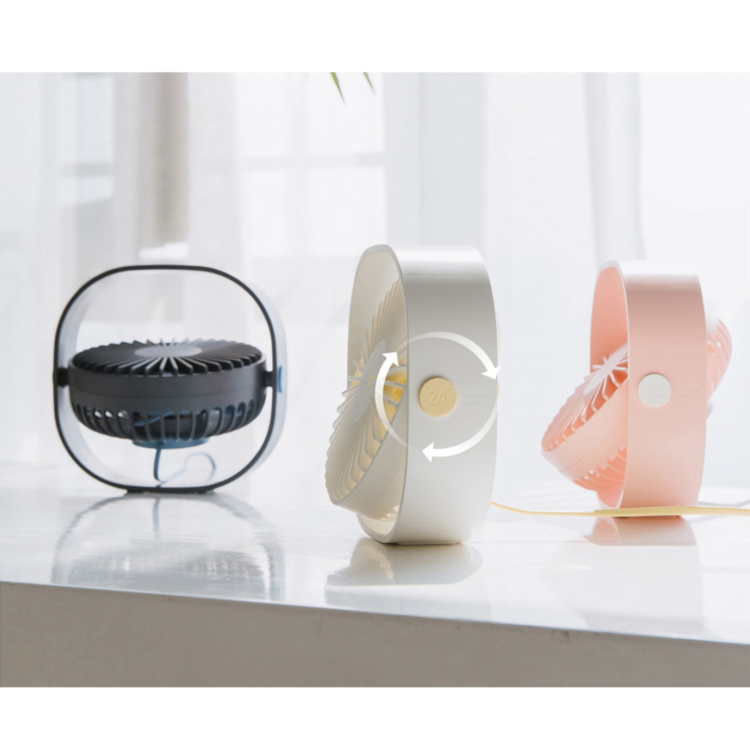 Small USB Desk Fan 6