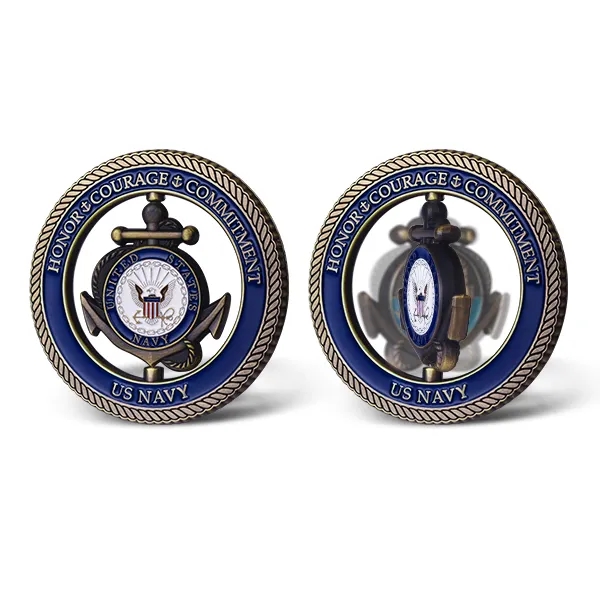 Spinner Challenge Coin 5
