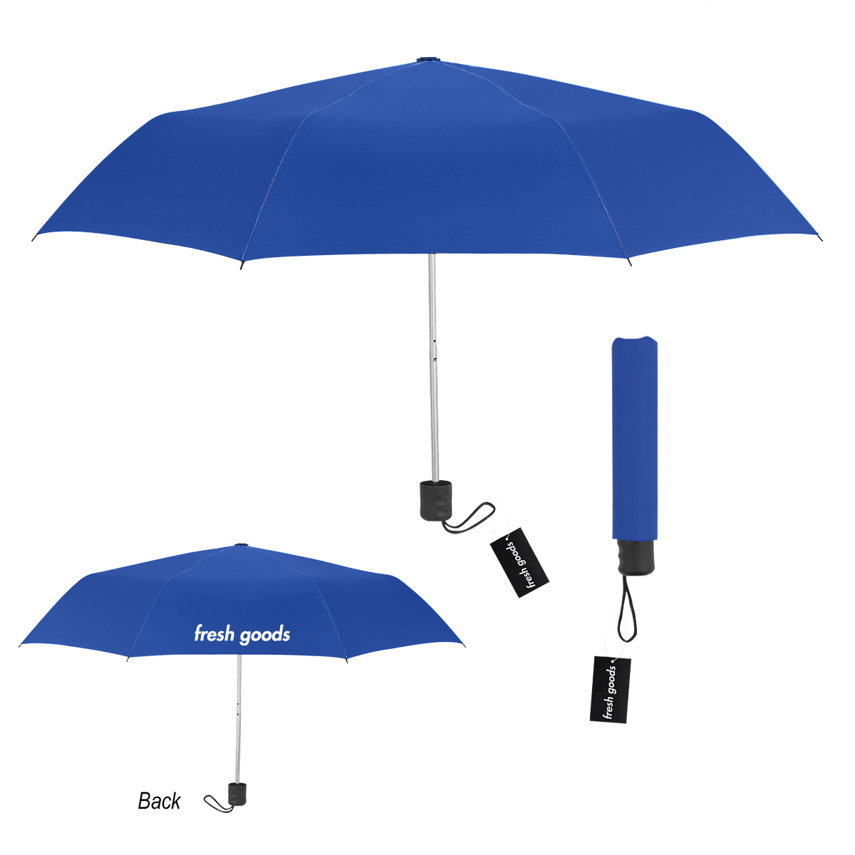 Fresh Goods 42" Arc Budget Telescopic Umbrella 7