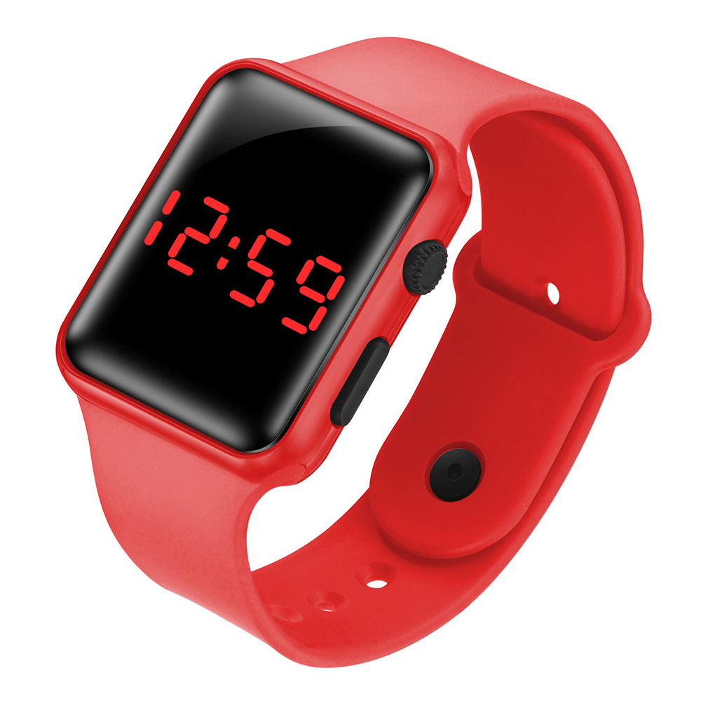 Children LED silicone electronic watch 11