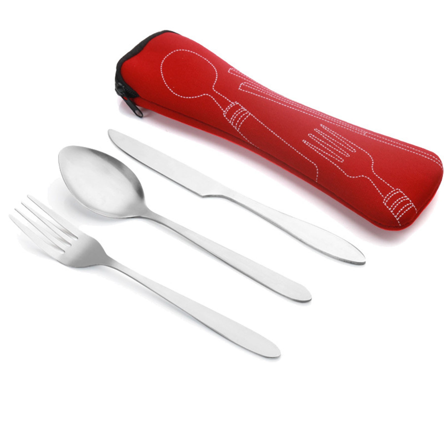 Stainless Steel Travel Utensil Set 6