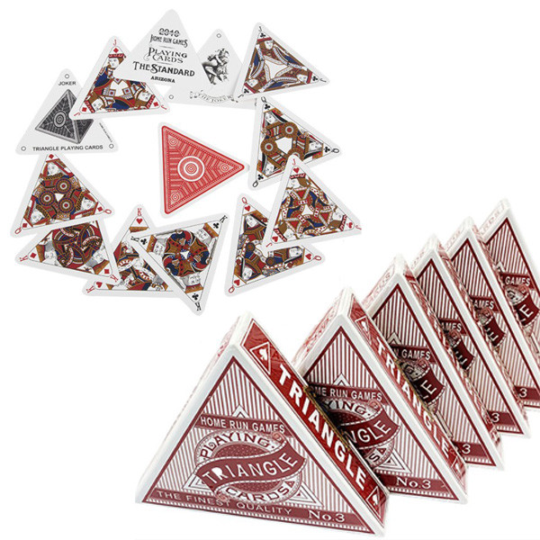 Triangle shaped playing card 1