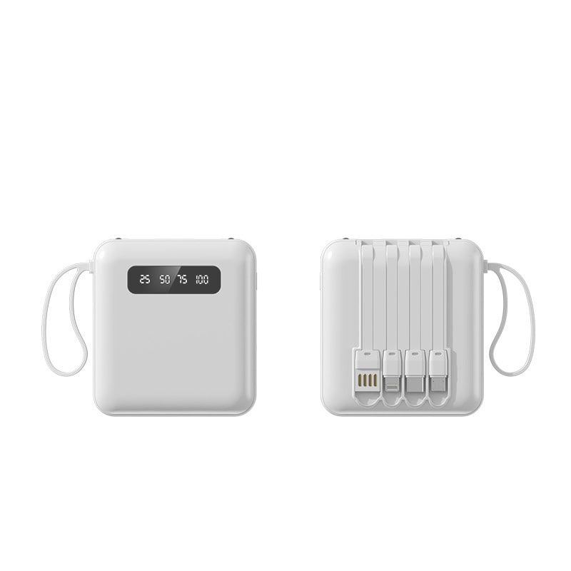 5000mAh Power Bank with Built-In Cables 9