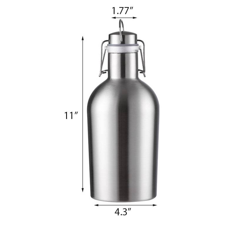 Stainless Steel Growler Bottle 2