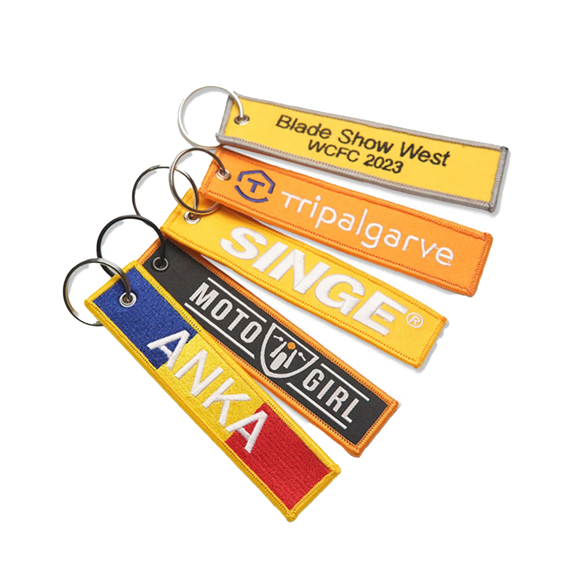 Customized Embroidered Keychain 2
