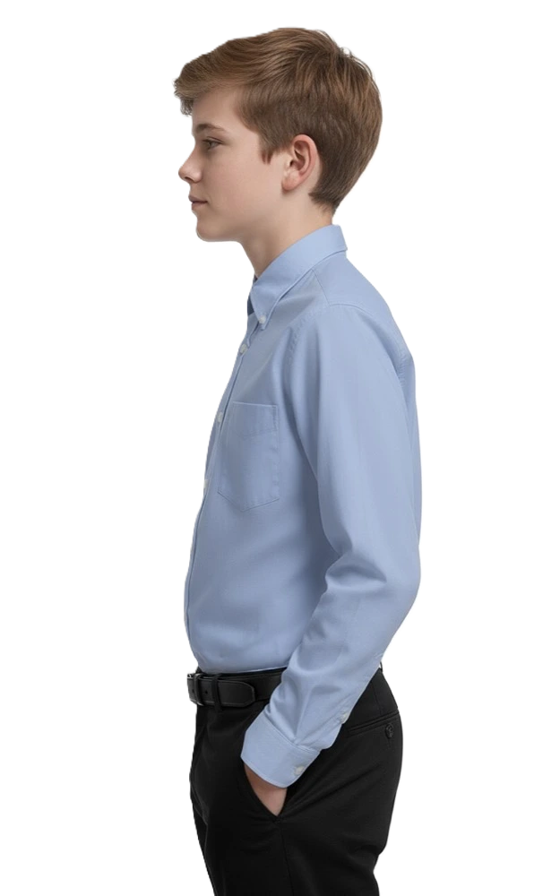 Youth L/S Oxford Shirt 4