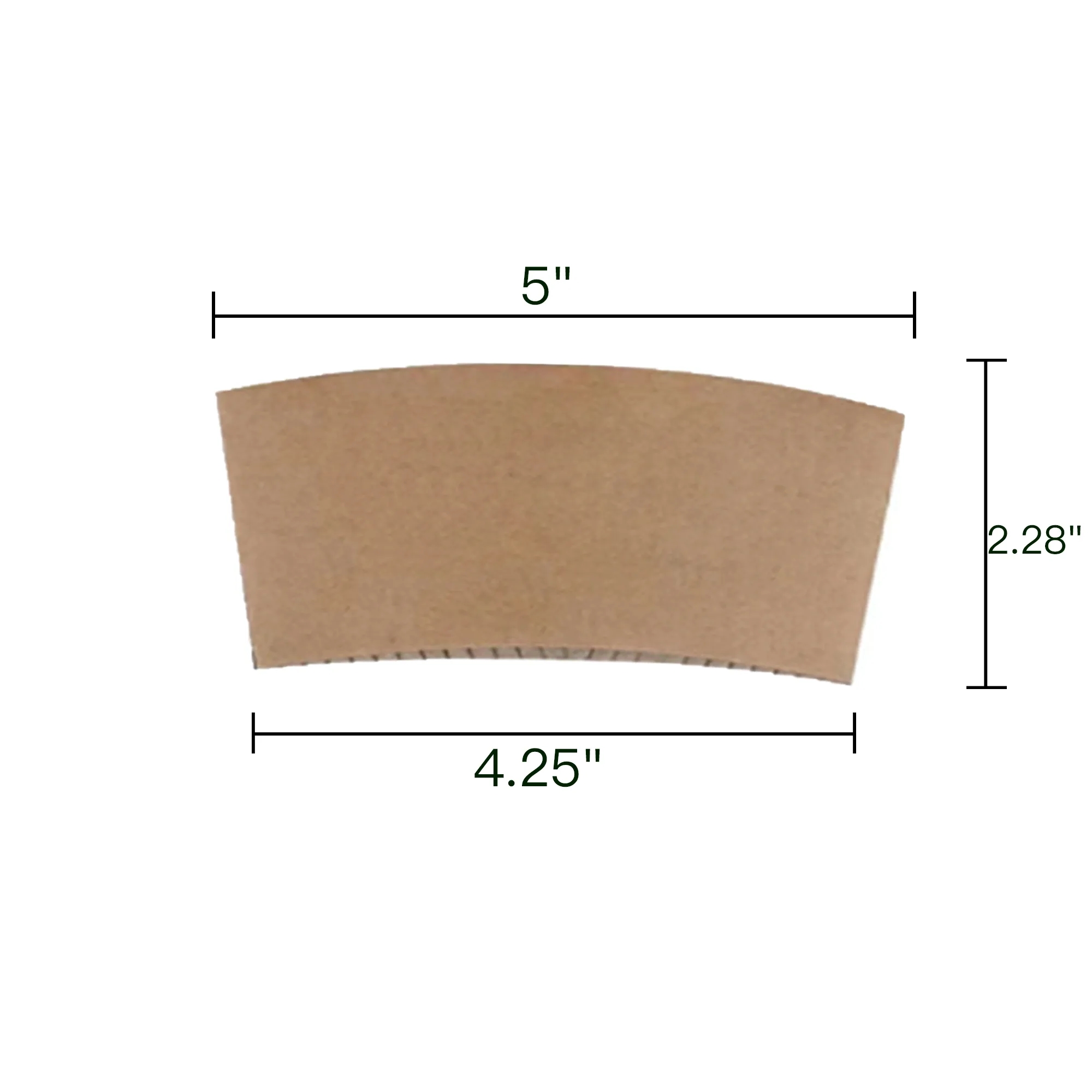 Full Color Kraft Paper Cup Sleeve 4