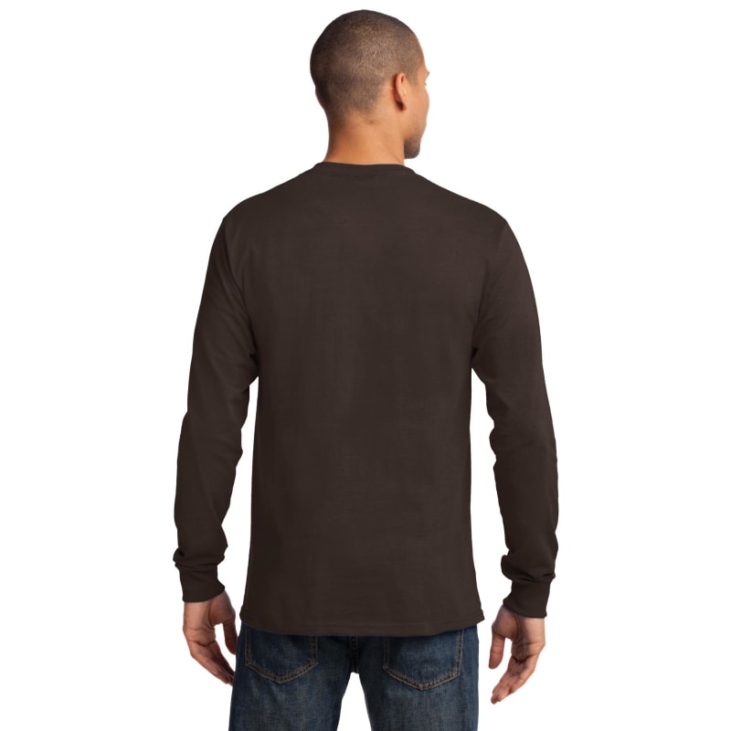 Port & Company Long Sleeve Essential Tee. 45