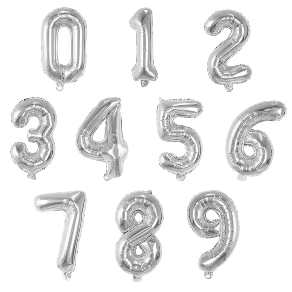 16" Number & Letter Balloons 4