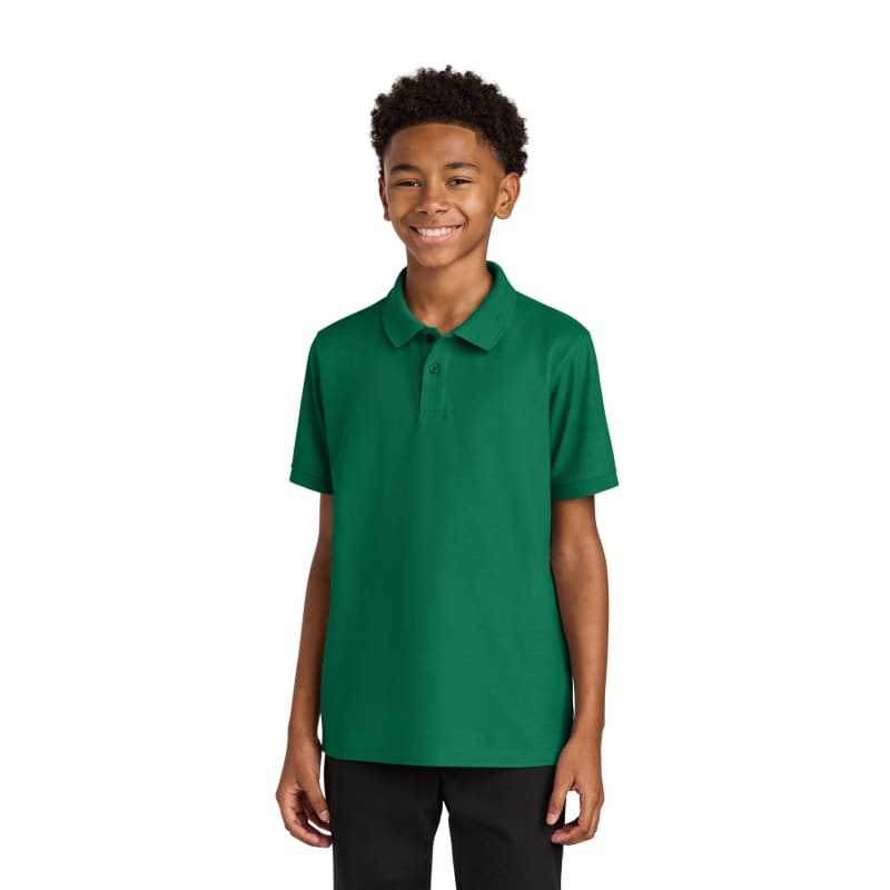 Port Authority Youth Wearever Signature Pique Polo 2