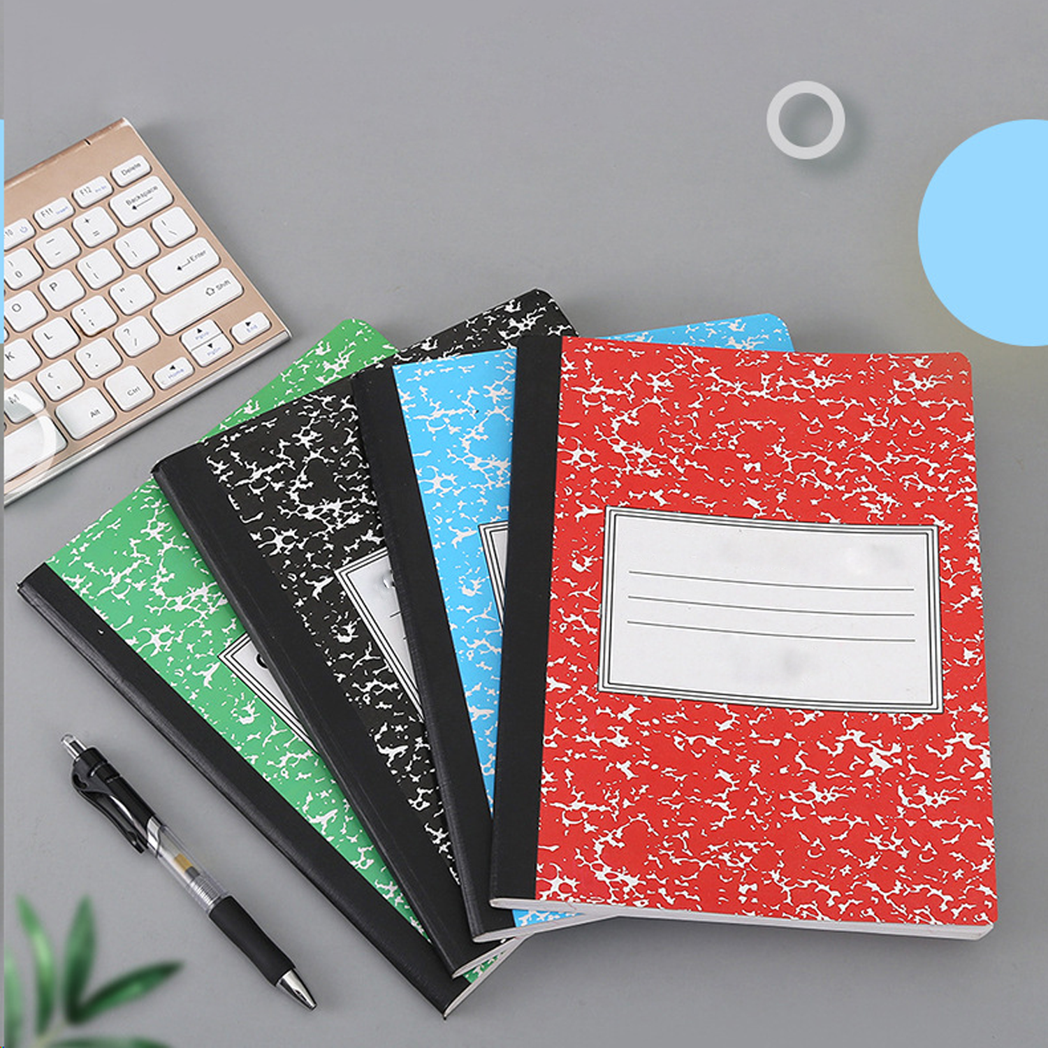 100 Paper Composition Notebooks 3