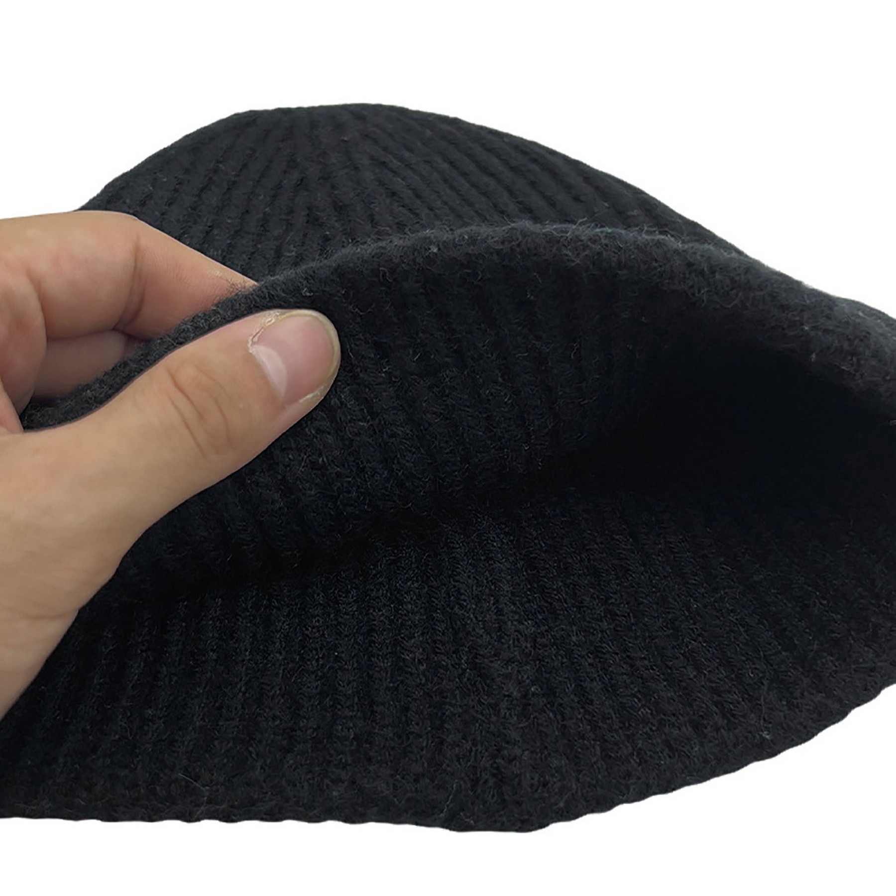 Roll Up Cuff Knit Cap 2