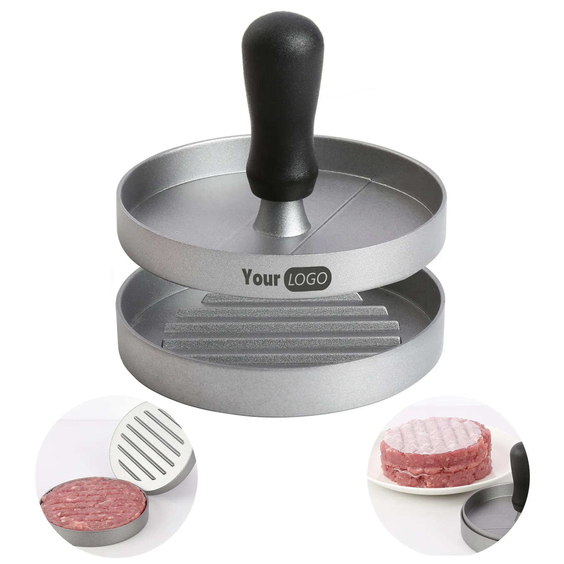 Plastic Handle Hamburger Meat Press 2