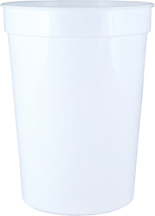 12 oz Smooth Plastic Stadium Cup