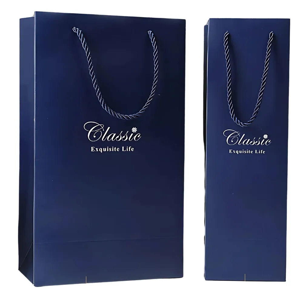 1-Bottle Wine Gift Box with Paper Bag 1