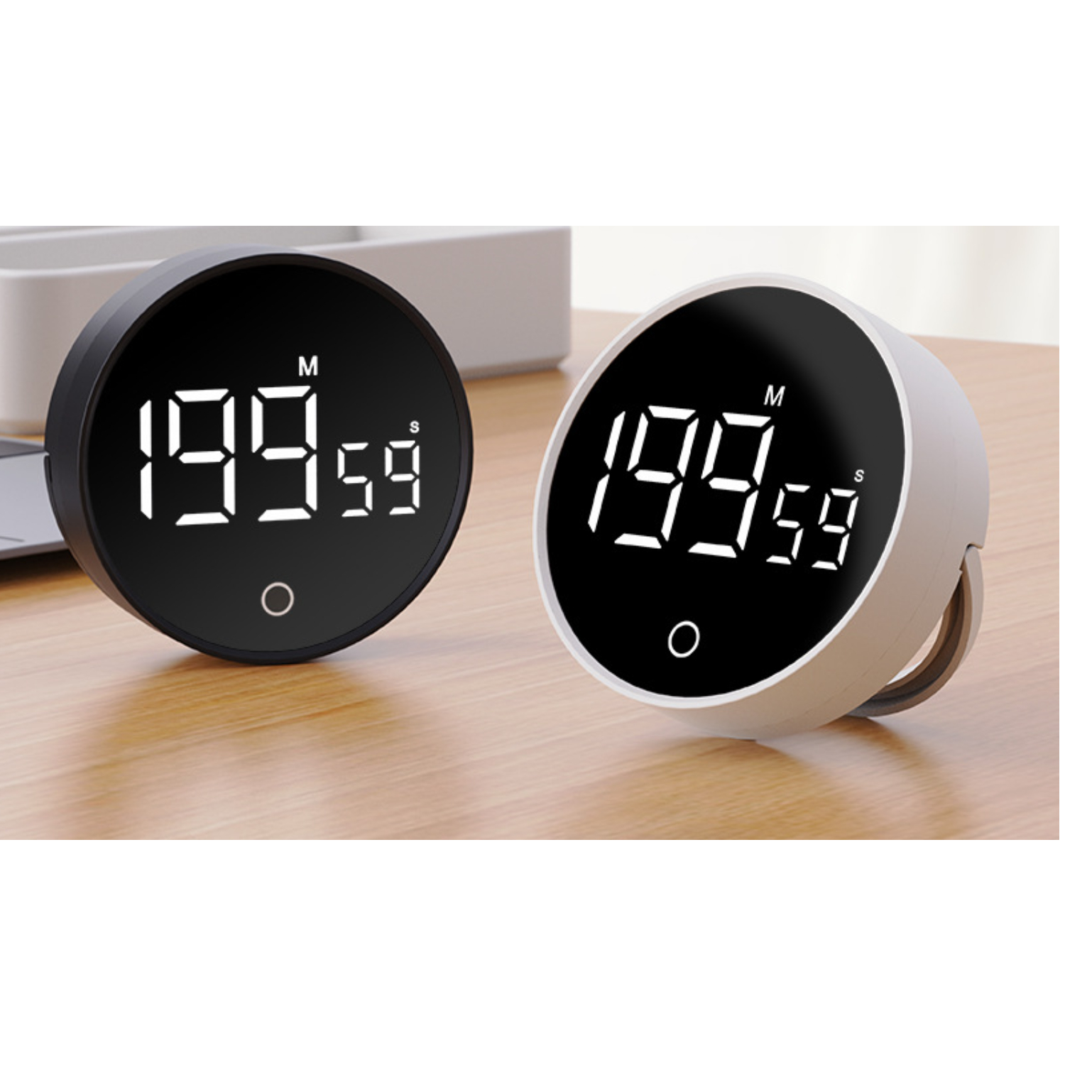 Magnetic Countdown Countup Timer Digital Kitchen Alarm Clock 1