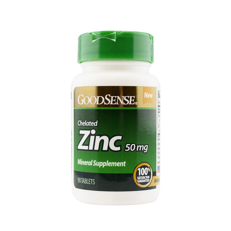 Zinc Chelated Tablets - 90 Count 50 mg 1
