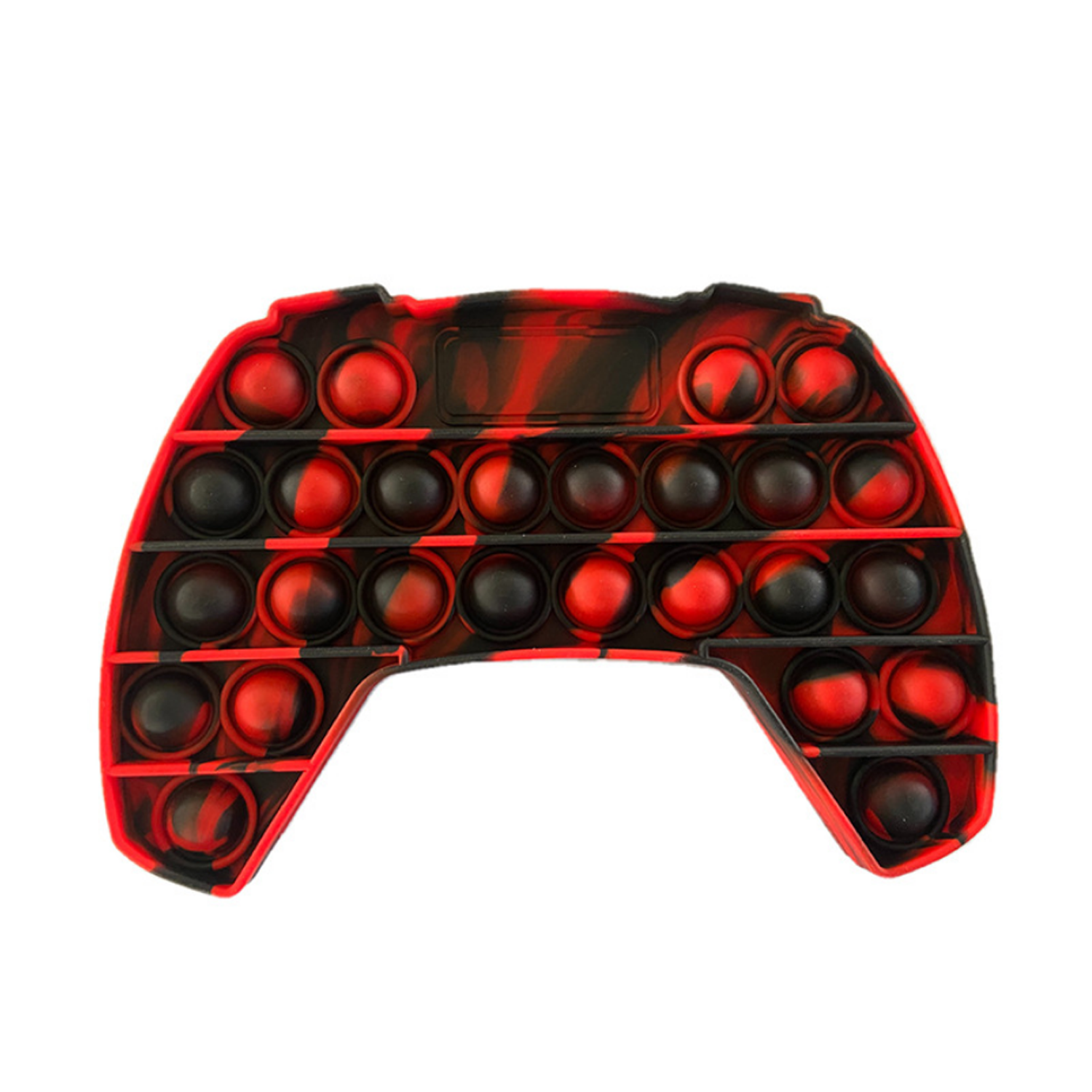 Multi Color Gamepad Shape Silicone Push Bubble Fidget Toy 7