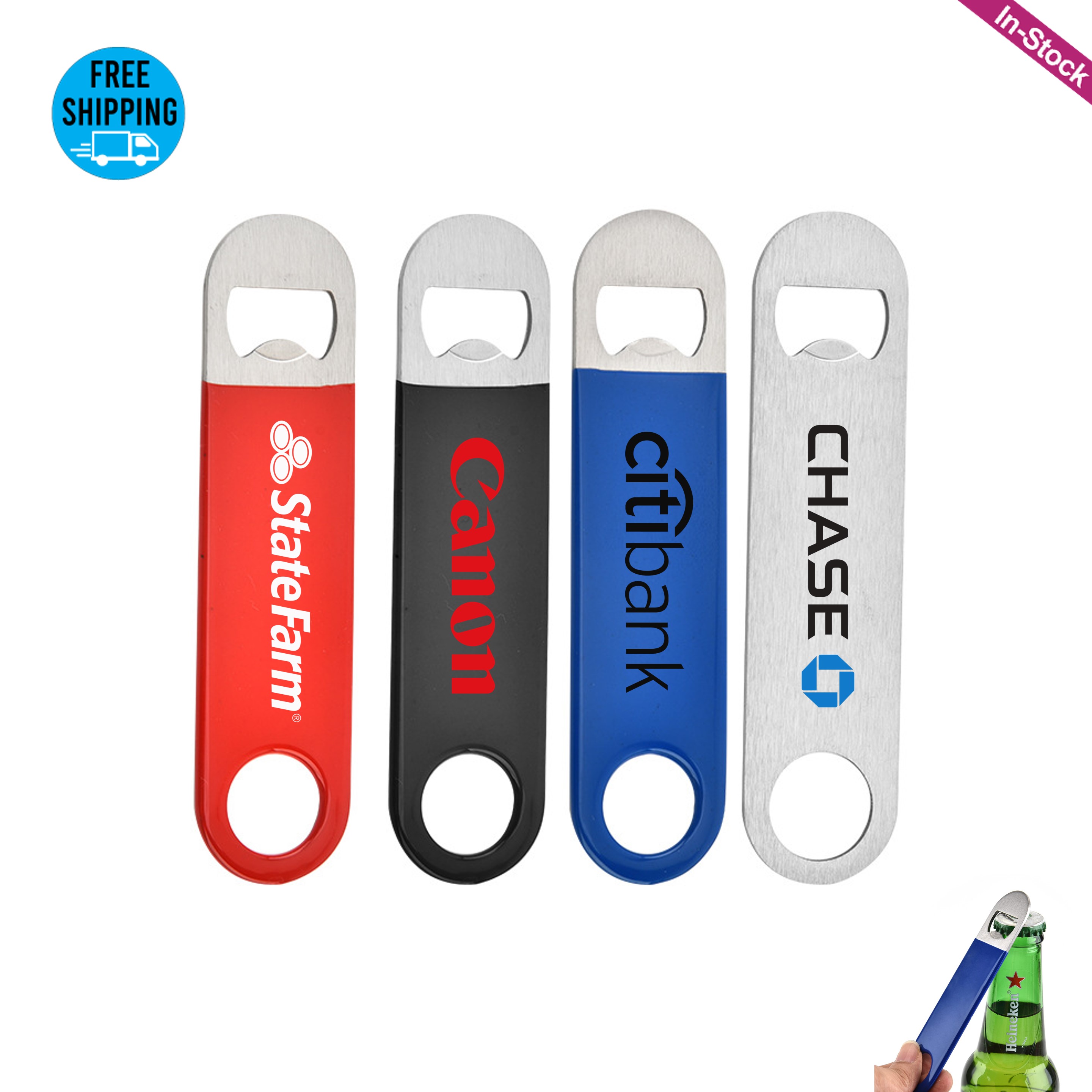 Mini Stainless Steel Vinyl Bottle Opener 6